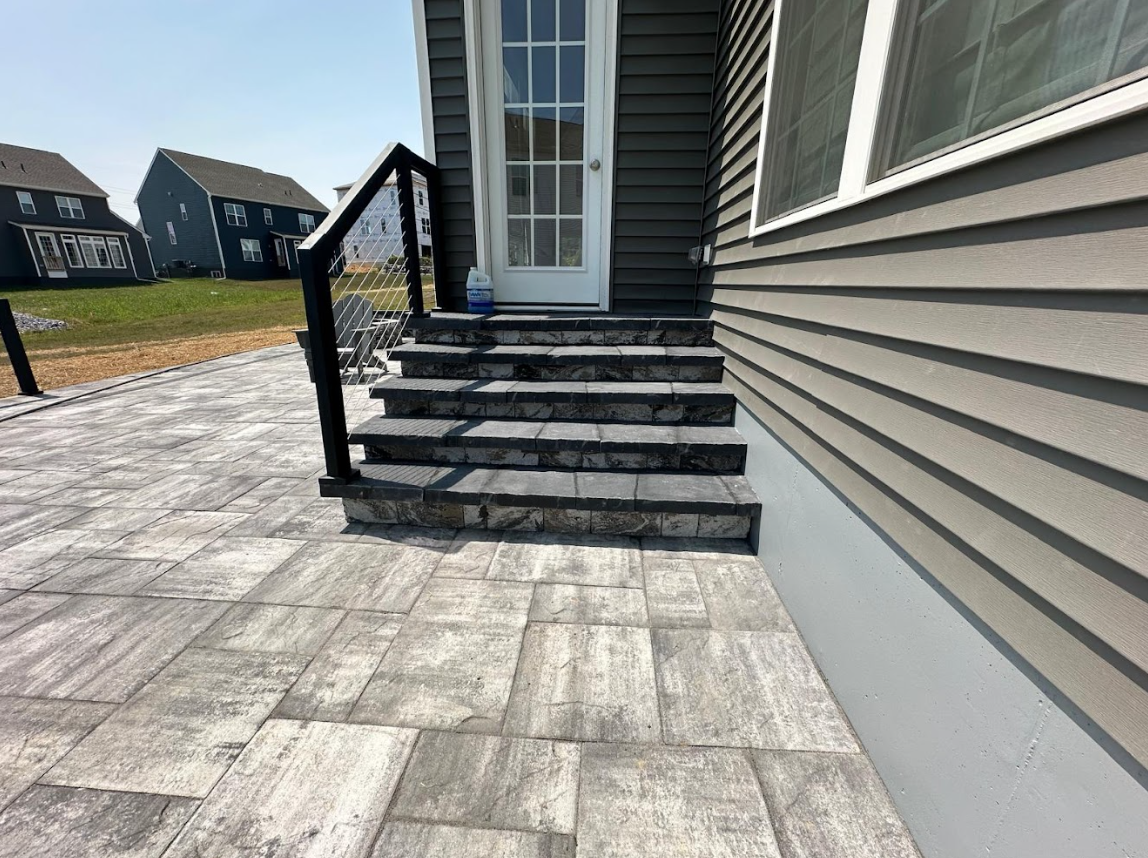 Patio and Staircase